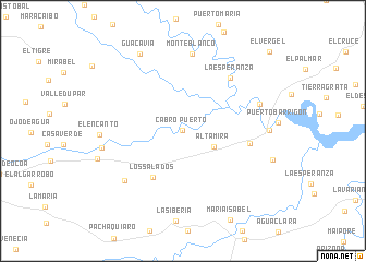 map of Puerto Cabro
